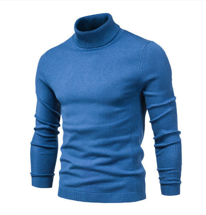 Patrick – Slim Fit Turtleneck Sweater in Solid Design