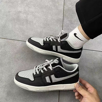 Louise – Trendy Women's Sneakers in Shadow Gray with Platform