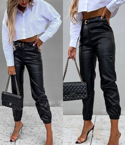 Faith – Women's Vegan Leather Pants