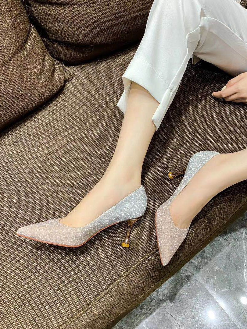 Ann – Crystal Pointed Toe Stilettos