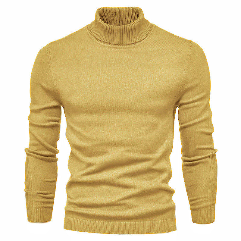 Patrick – Slim Fit Turtleneck Sweater in Solid Design