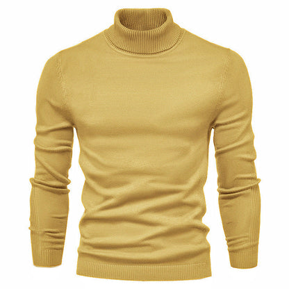 Patrick – Slim Fit Turtleneck Sweater in Solid Design