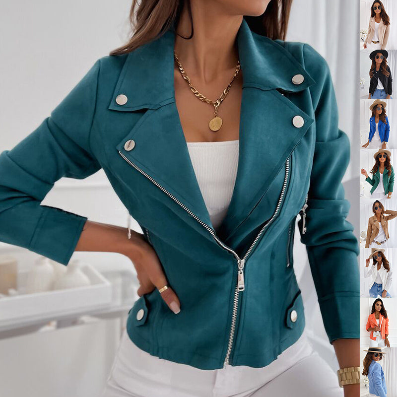 Amy – Fashionable Women's Jacket with Pockets and Zipper