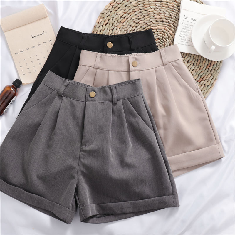 Chelsea – Versatile Roll-Up Wide-Leg Casual Shorts
