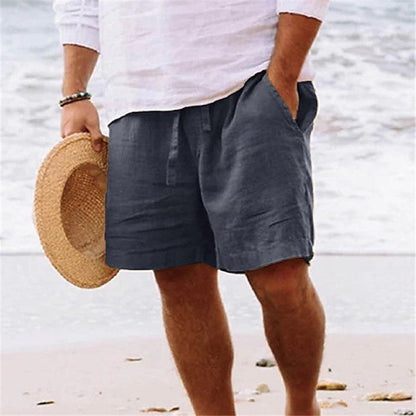 Timothy – Men's Solid Color Breathable Shorts
