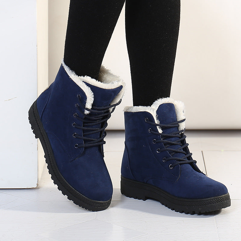 Christine – Women's Winter Boots with Warm Plush Ankle
