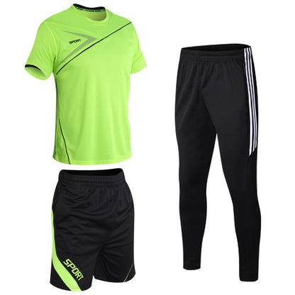 Aidan – Sporty Short-Sleeve T-Shirt Set of Three