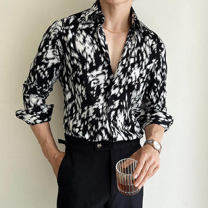Will – Printed Slim Shirt for Men
