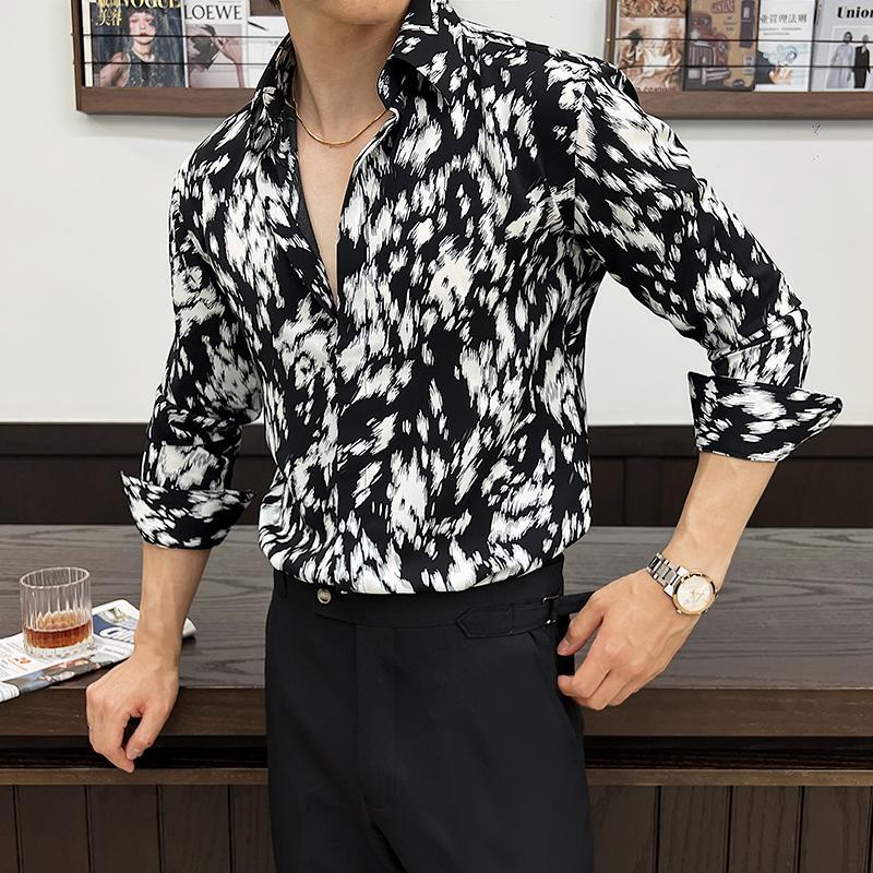 Will – Printed Slim Shirt for Men