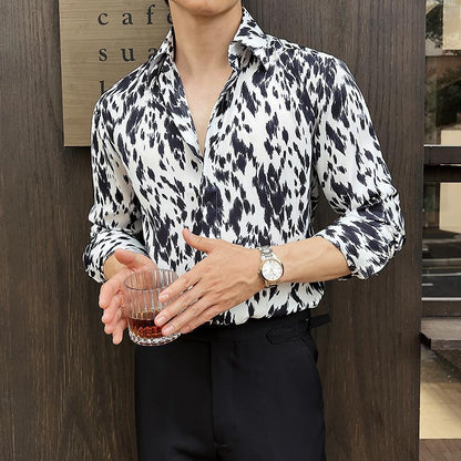 Will – Printed Slim Shirt for Men