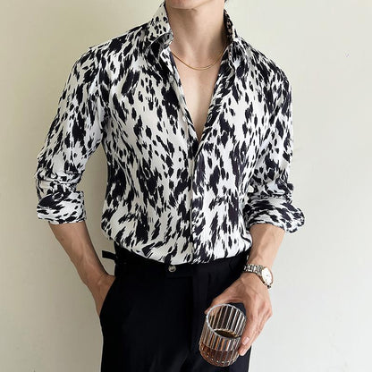 Will – Printed Slim Shirt for Men