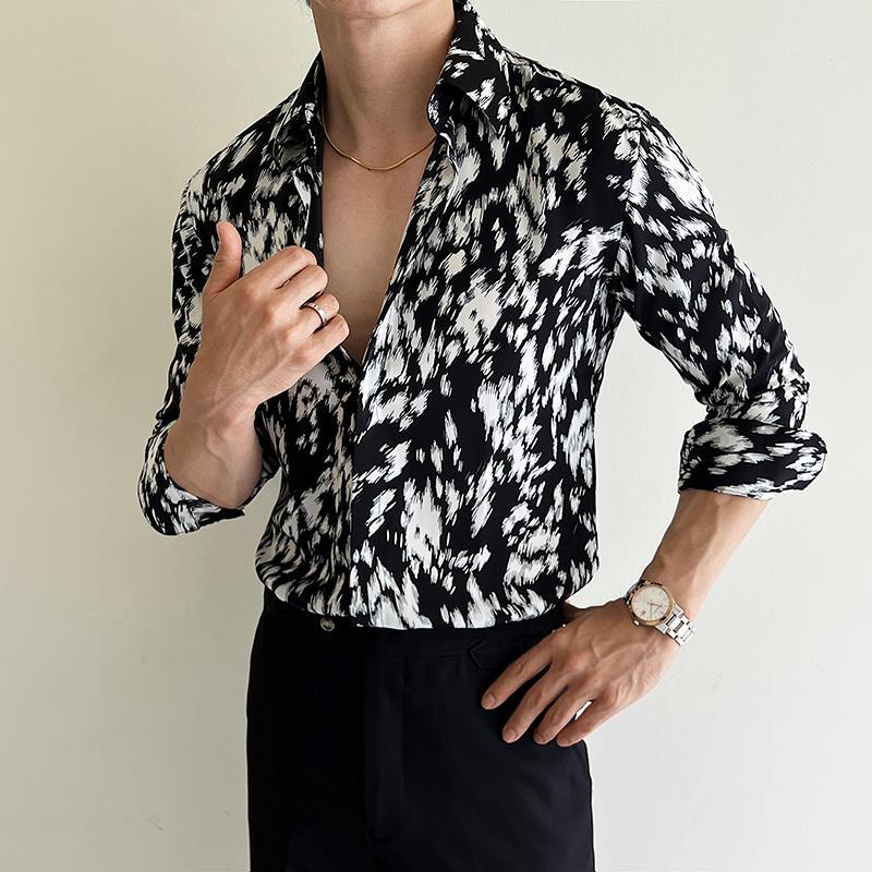 Will – Printed Slim Shirt for Men