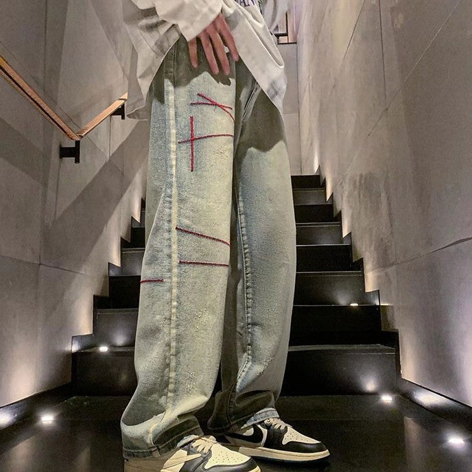 Leslie – Relaxed Straight Jeans for Men