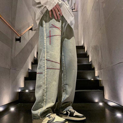 Leslie – Relaxed Straight Jeans for Men