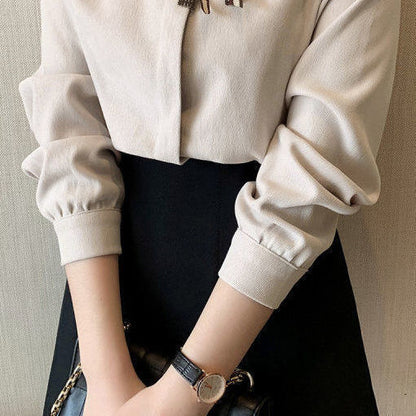 Kathryn – Long Sleeve Corduroy Shirt for Women in Fall and Winter