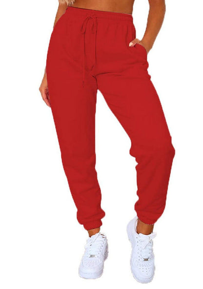 Grace – Stylish Solid Ankle-Length Pants with Waistband