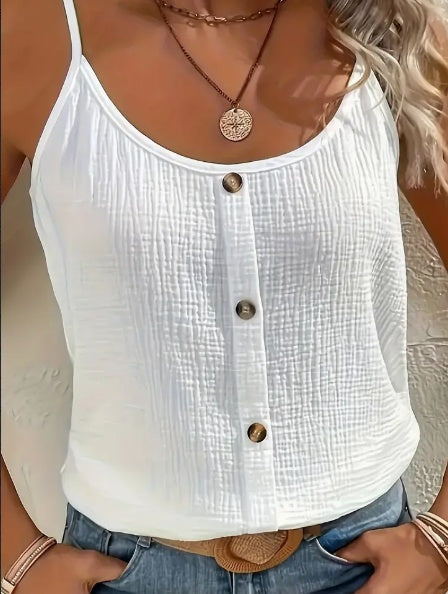 Fiona – Vibrant Cami Top with Sleek Sleeveless Design