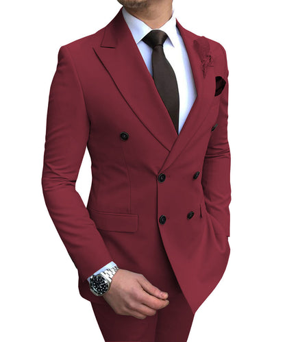 Ernest – Double-Breasted Suit for Wedding Guests