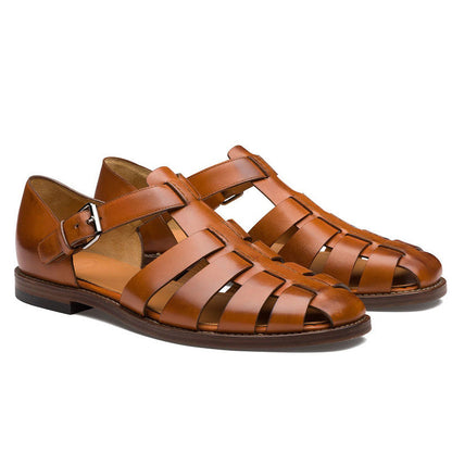 Anne – Color Block Women's Sandal in Vegan Leather