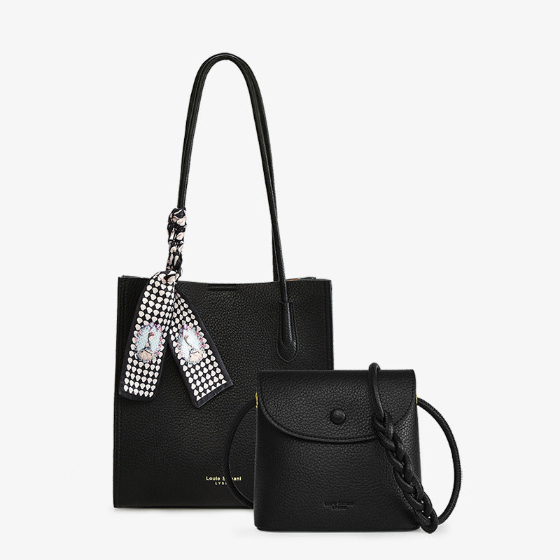 Nicola – Large Capacity Combination Bags with Matching Texture