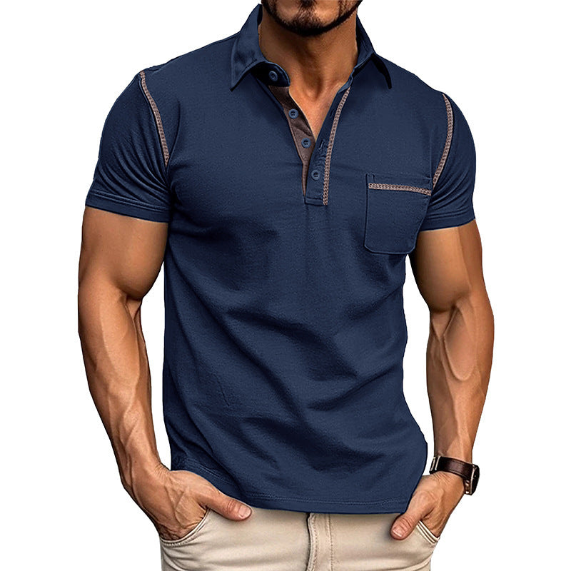 Austin – Short-Sleeve Men's Polo Shirt Summer Casual Quick-Dry