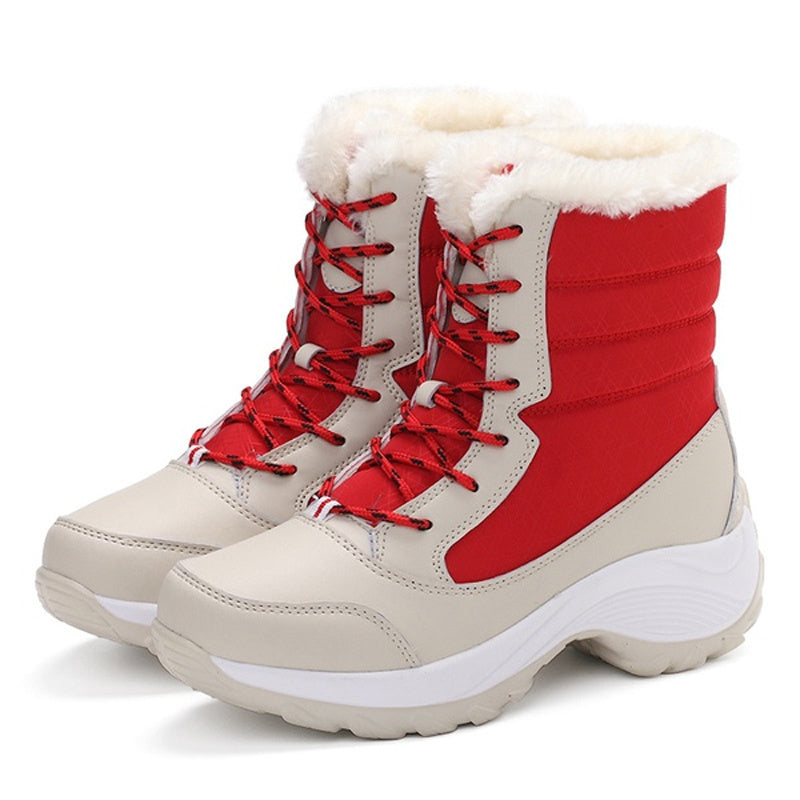 Kathleen – Warm Women's Snow Boots with Plush Lining
