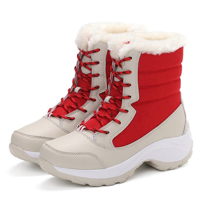 Kathleen – Warm Women's Snow Boots with Plush Lining