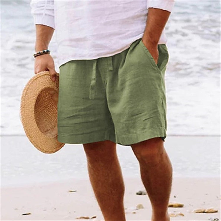 Timothy – Men's Solid Color Breathable Shorts