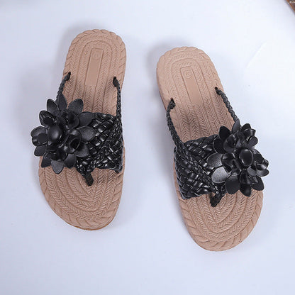 Mary – Floral Slippers for Beach and Outdoor