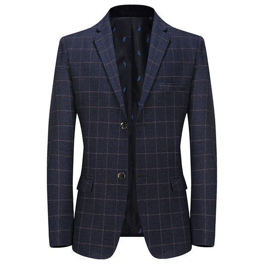 Joshua – Casual Suit with Check Pattern