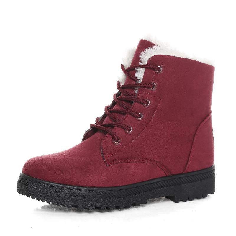 Christine – Women's Winter Boots with Warm Plush Ankle