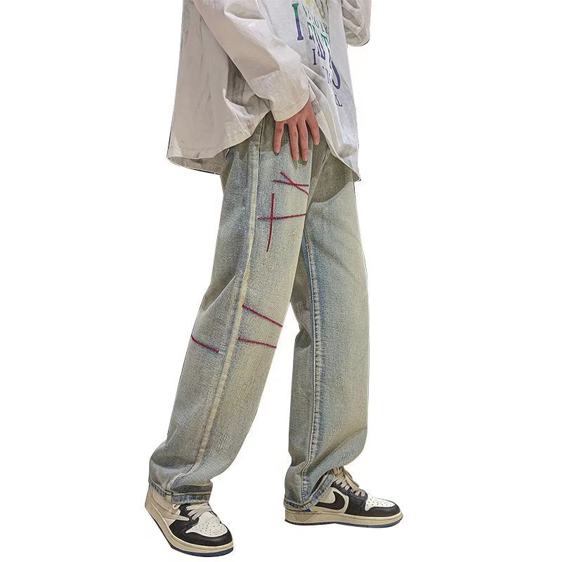 Leslie – Relaxed Straight Jeans for Men