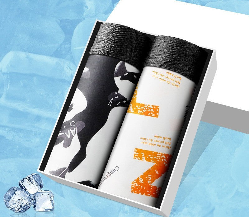 Lewis – Breathable Ice Silk Men's Boxers