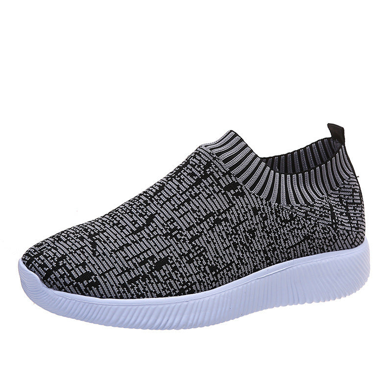 Martin – Striped Knit Sock Shoes for Men