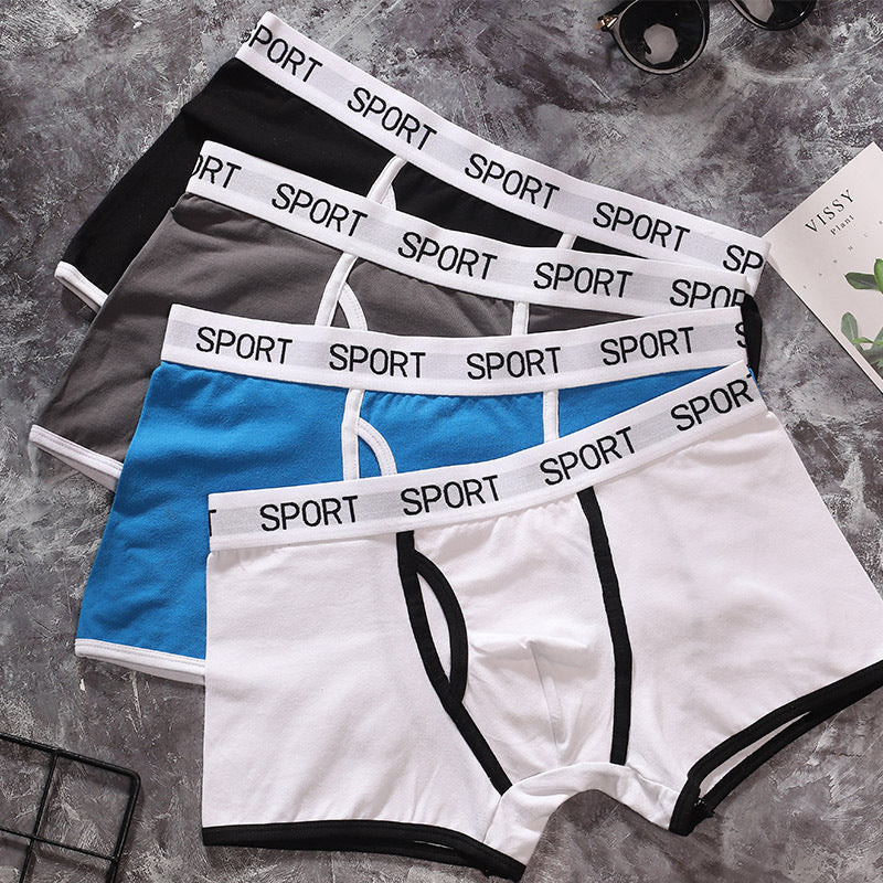 Aaron – Men's Cotton Sport Boxer Shorts