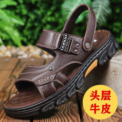 Alan – Comfortable Men's Sandals in Vegan Leather