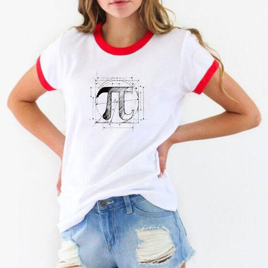 Katie – Women's T-Shirt with Print and Short Sleeves