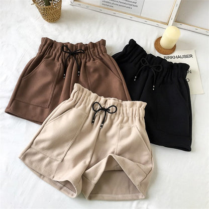 Carol – High-Waisted Wide Leg Shorts