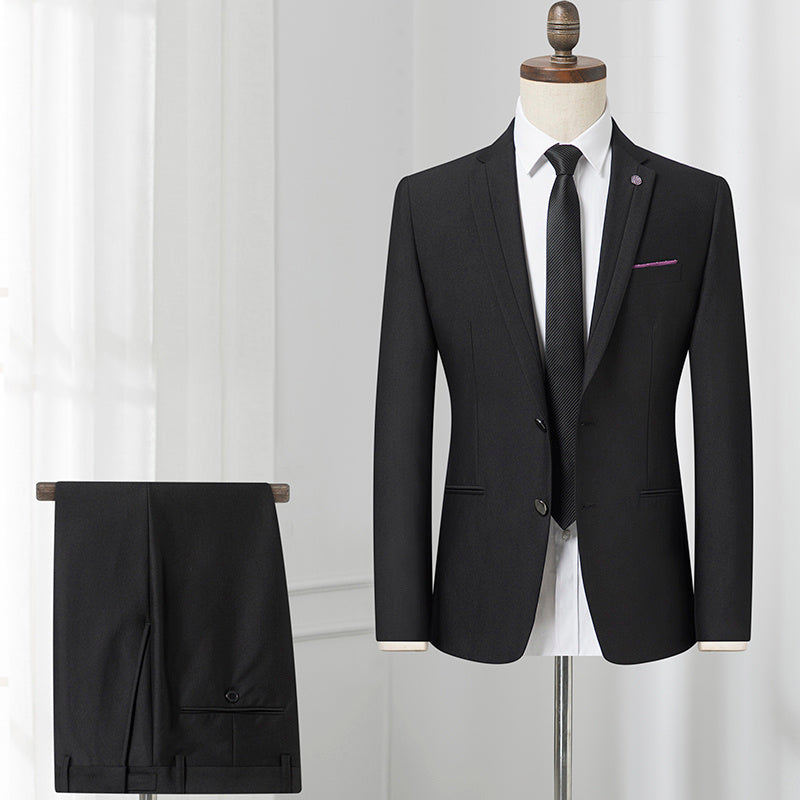 Rory – Slim Men's Suit in Korean Style