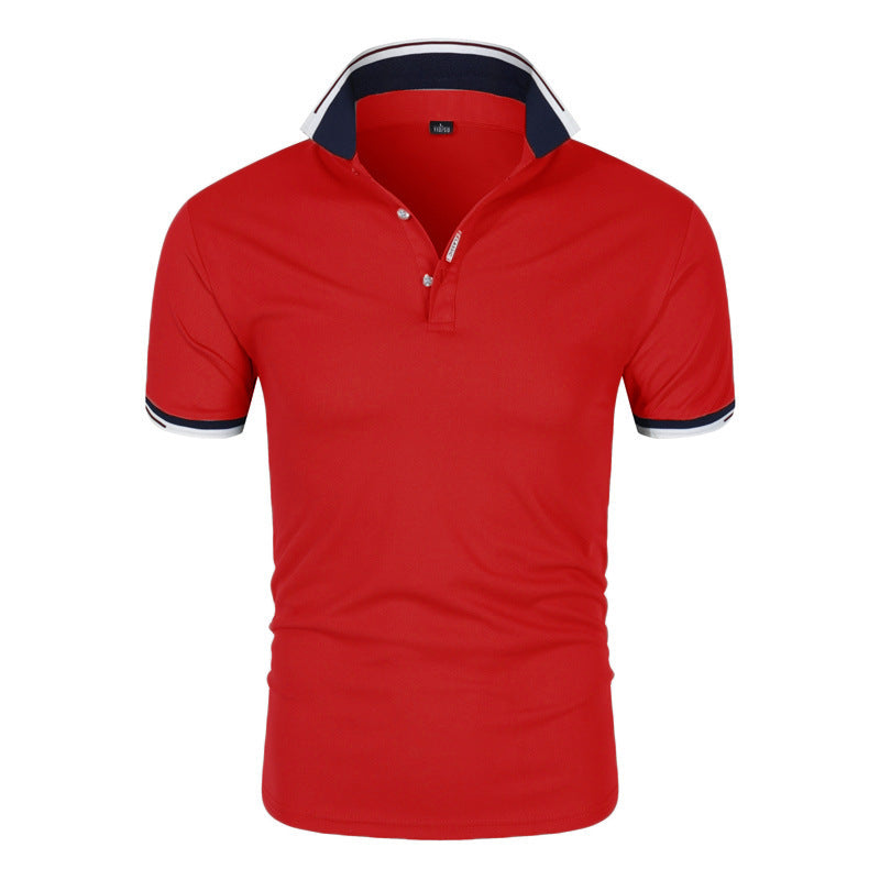Geoffrey – Classic Men's Polo Shirt with Short Sleeves