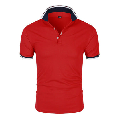 Geoffrey – Classic Men's Polo Shirt with Short Sleeves
