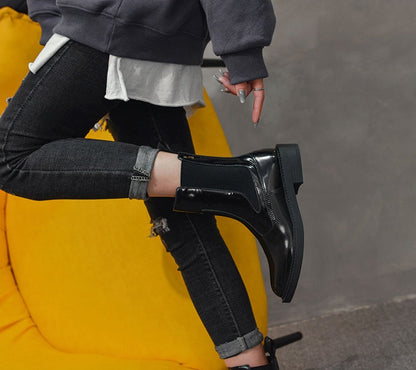 Sue – British Vegan Leather Martin Boots