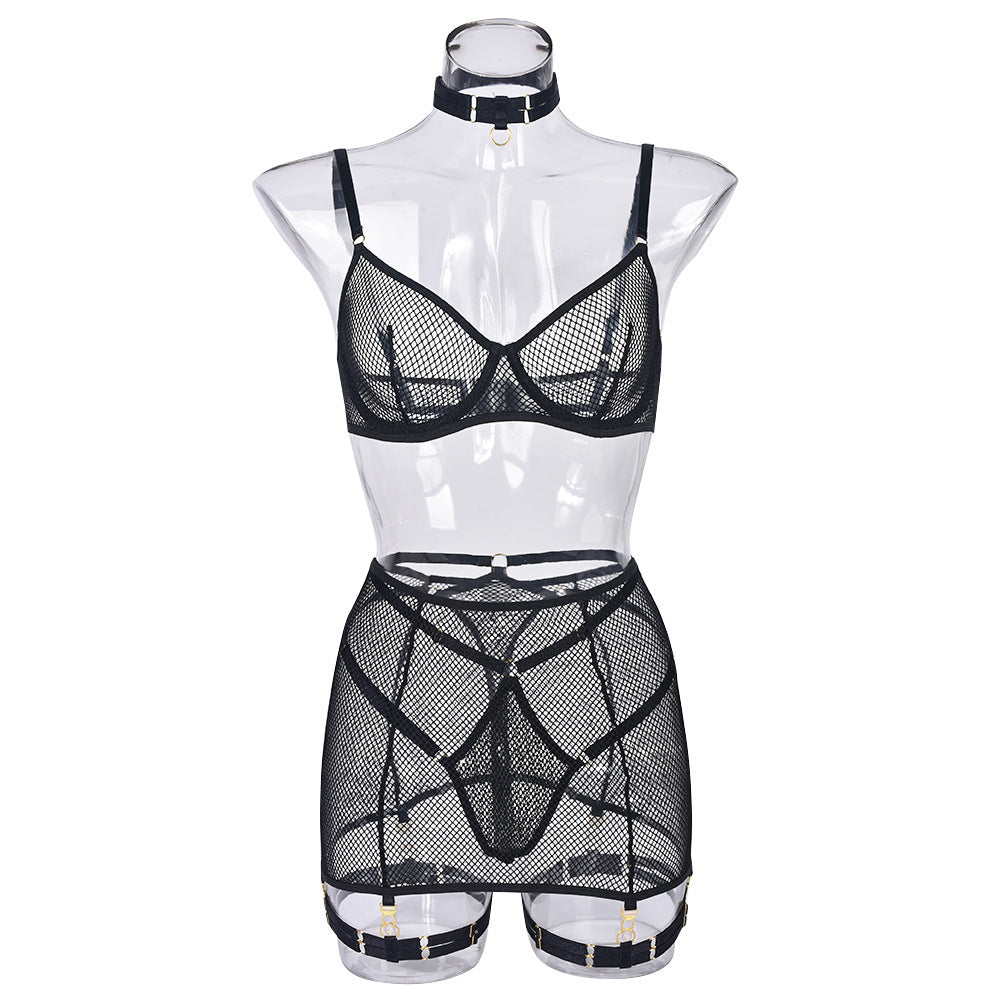 Alison – Sexy Mesh Lingerie Set