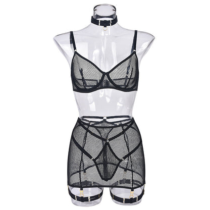 Alison – Sexy Mesh Lingerie Set