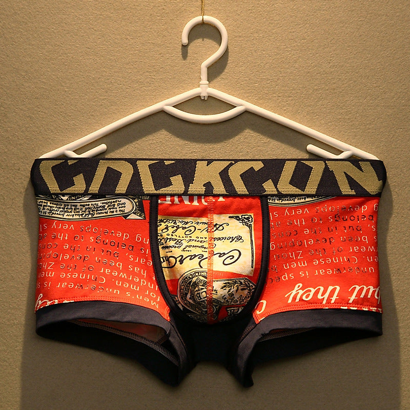 Owen – Trendy Men's Cotton Boxer Shorts