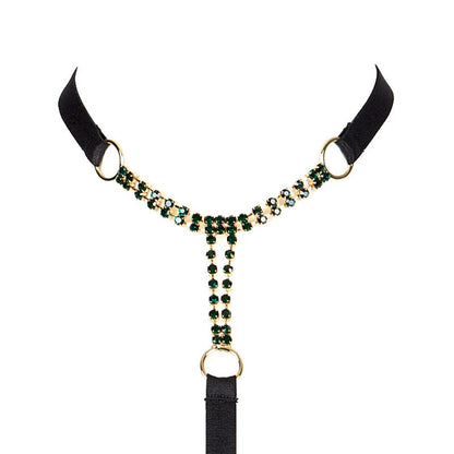 Kim – Fitted Jumpsuit with Deep V-Neck