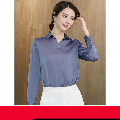 Michelle – Elegant Women's Blouses in Suits