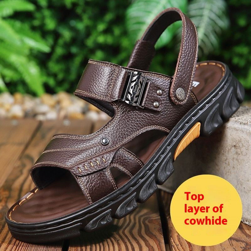 Alan – Comfortable Men's Sandals in Vegan Leather