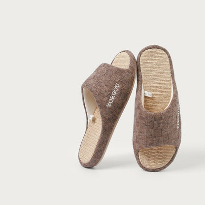 Barbara – Linen Slippers for Women