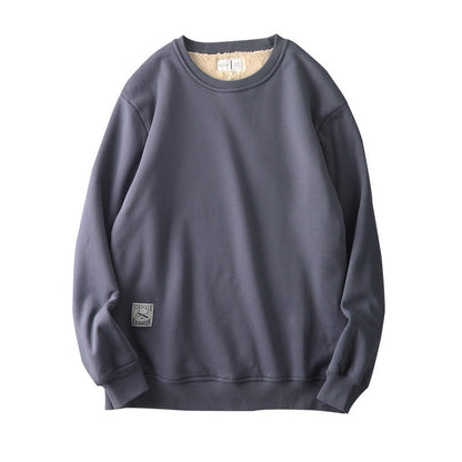 Denis – Warm Fleece Crew Neck Sweater for Men